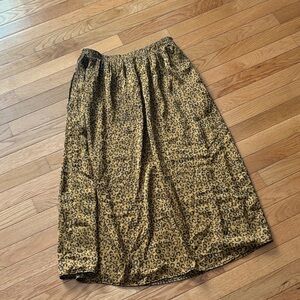 DR2 Animal Print A-Line Skirt